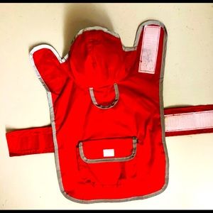 Dog reversible raincoat size XS